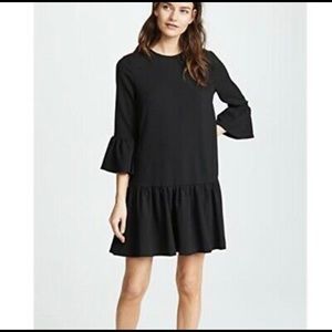Ganni black dress